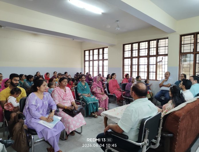 कुपोषित बच्चों के सही पोषण के लिए भोरंज में विशेष अभियान, छोटे बच्चों को दिए जाएंगे पौष्टिक गुणों से भरपूर रागी के लड्डू