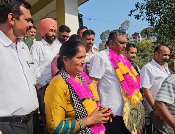 नाहन पँचायत समिति पर भाजपा का कब्जा, अध्यक्ष उपाध्यक्ष पर भाजपा समर्थित सदस्य काबिज