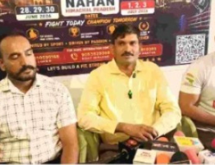 नाहन में 28 जून से 3 जुलाई तक ऑल इंडियन नेशनल बॉक्सिंग चैंपियनशिप,  गुरु हनुमान समिति राजस्थान कर रही आयोजन