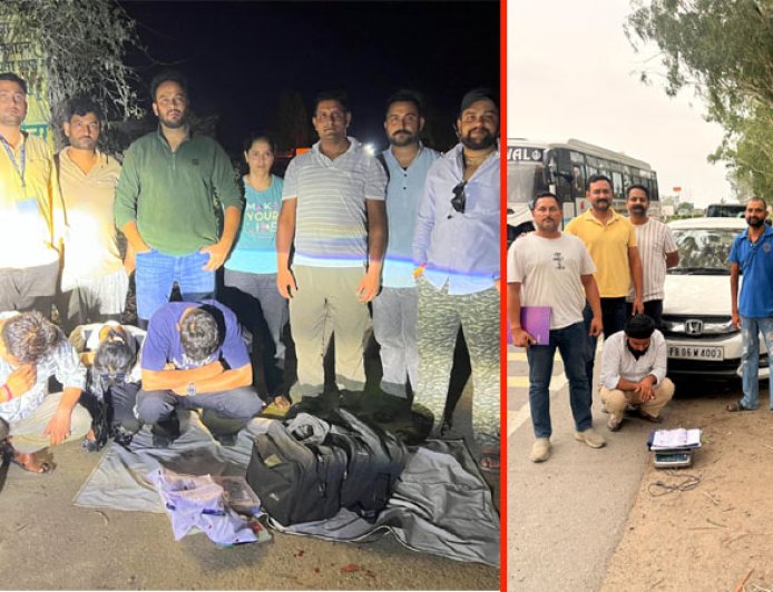 नूरपुर में 290.24 ग्राम चिट्टे सहित चार लोग गिरफ्तार