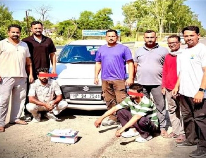 नूरपुर में अंतरराज्यीय ड्रग नेटवर्क का पर्दाफाश, 43.56 ग्राम चिट्टे के साथ 2 गिरफ्तार