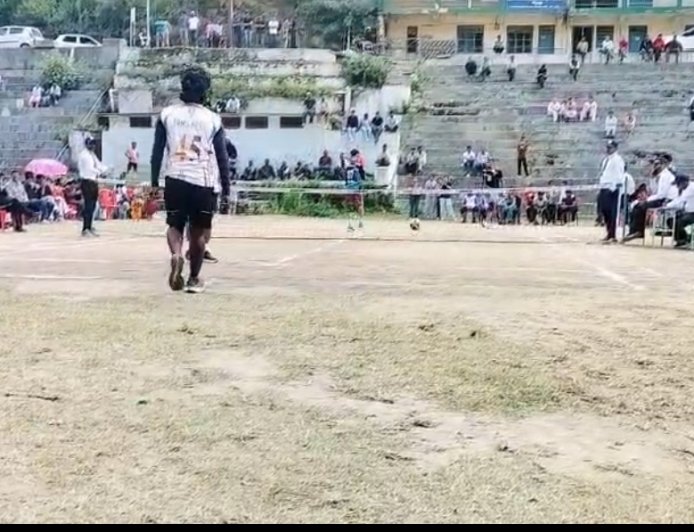 28वीं सीनियर & वेटरन नेशनल टेनिस वॉलीबॉल चैंपियनशिप में मुख्य अतिथि रहे विधायक