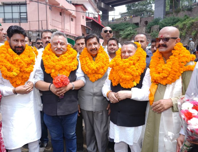 कसौली विधानसभा क्षेत्र में लगभग 225 करोड़ रुपए की सिंचाई व पेयजल योजनाएं का कार्य प्रगति पर - मुकेश अग्निहोत्री