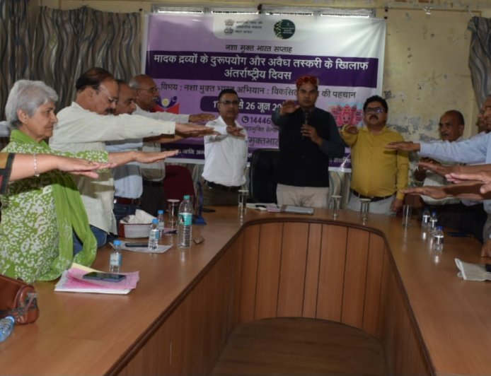 युवाओं को नशे से दूर रखने के लिए समाज का एकजुट होकर कार्य करना आवश्यक - अजय यादव