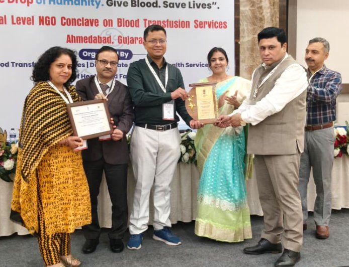 राष्ट्रीय स्तर पर मंडी जिला सम्मानित, रक्त आधान सेवाओं में उत्कृष्ट कार्य के लिए मिला राष्ट्रीय पुरस्कार