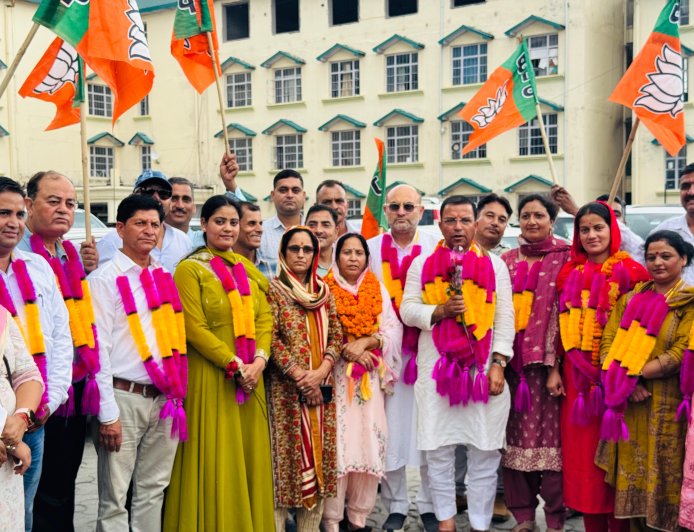 पालमपुर में भाजपा समर्थित नेतृत्व को मिला प्रचंड जनसमर्थन : त्रिलोक कपूर