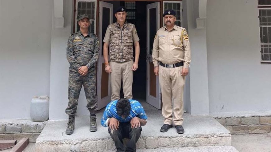 कसोल फायरिंग मामले में पुलिस के हाथ लगी बड़ी सफलता, फरार आरोपी गिरफ्तार