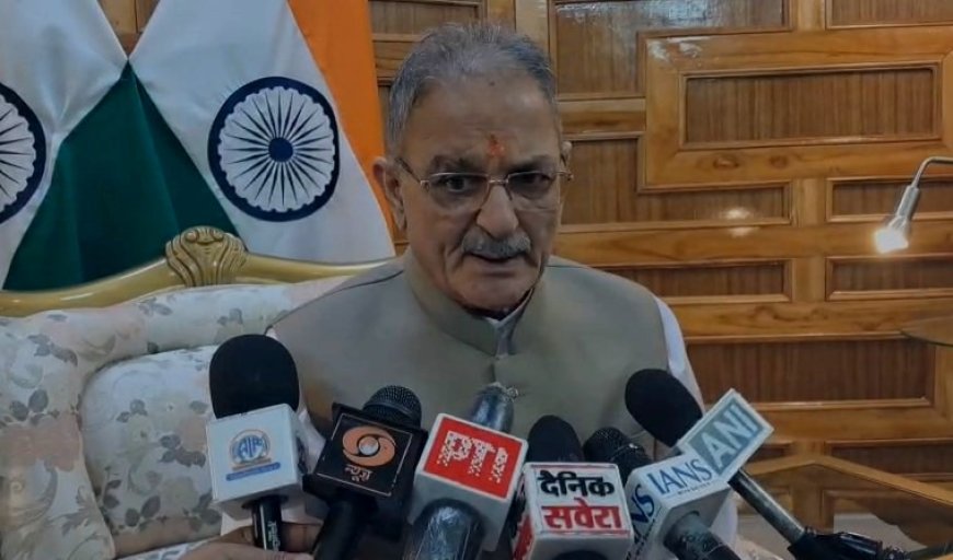 हिमाचल में आज से स्व-गणना शुरू, राज्यपाल कविंद्र गुप्ता ने खुद को किया रजिस्टर, 1 से 15 जून तक चलेगी स्व गणना