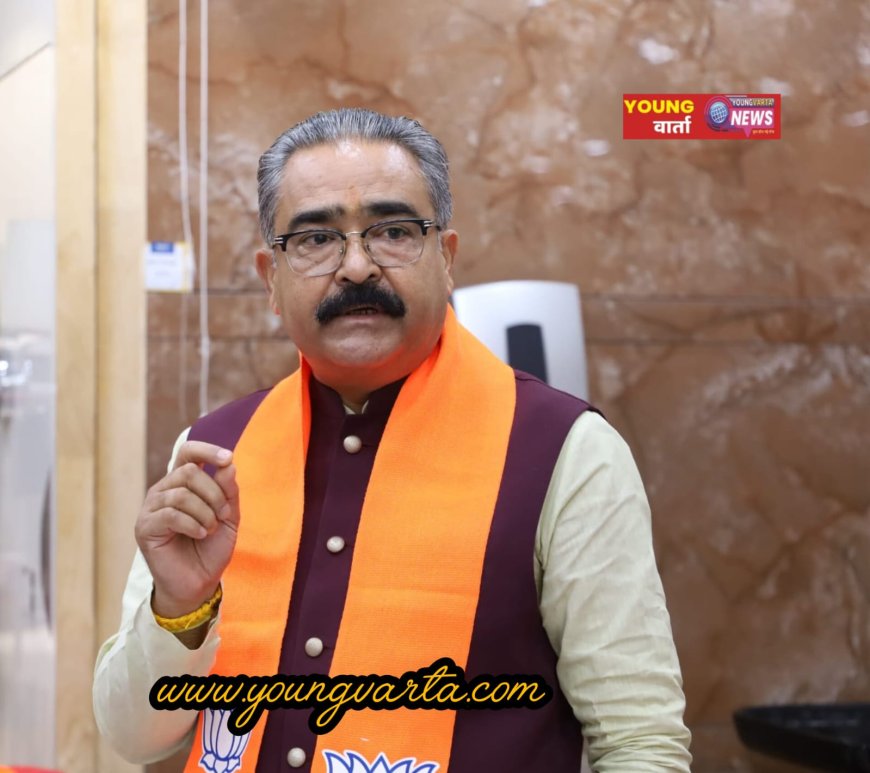 जनता ने कांग्रेस सरकार को दिखाई बाहर की राह, मुख्यमंत्री अब भी जनादेश पढ़ने को तैयार नहीं : बिक्रम ठाकुर