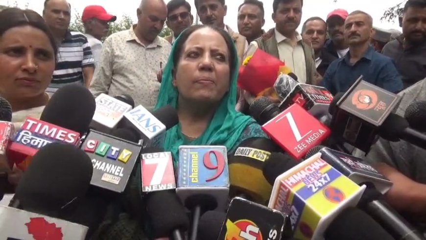 भाजपा के जीत के दावे दुष्प्रचार,  नीरज भारती की नाराज़गी की जानी चाहिए दूर : प्रतिभा सिंह