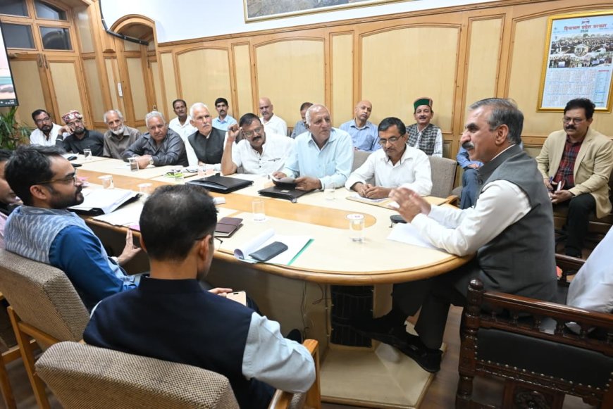 एचआरटीसी पेंशनरों को समय पर मिलेगी पेंशन,  एचआरटीसी पेंशनर्स ज्वाइंट एक्शन कमेटी ने मुख्यमंत्री से की भेंट