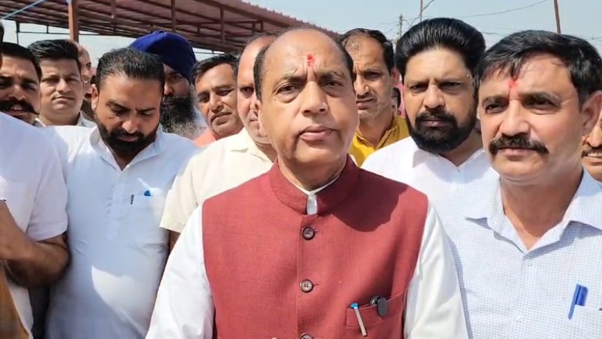 सरकार नहीं कांग्रेस का एक गुट ही चला रहे मुख्यमंत्री सुक्खू: जयराम ठाकुर