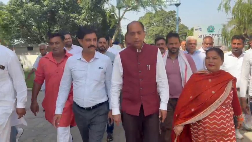 सुक्खू सरकार की सुस्ती से बल्क ड्रग पार्क परियोजना में देरी, प्रदेश को हो रहा बड़ा नुकसान : जयराम ठाकुर