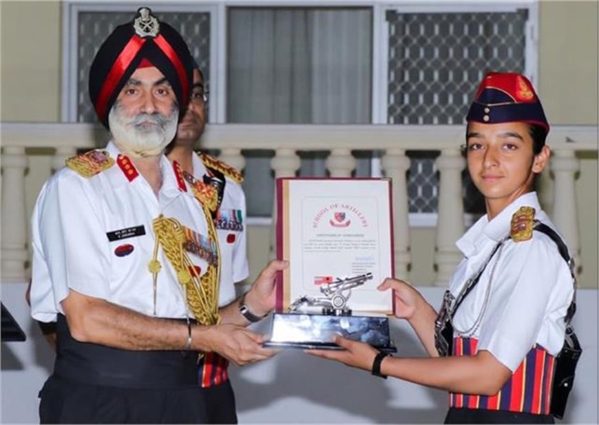 भारतीय सेना में 'सिल्वर गन ट्रॉफी' जीतने वाली पहली महिला अफसर बनीं हिमाचल की लेफ्टिनेंट प्रगति ठाकुर