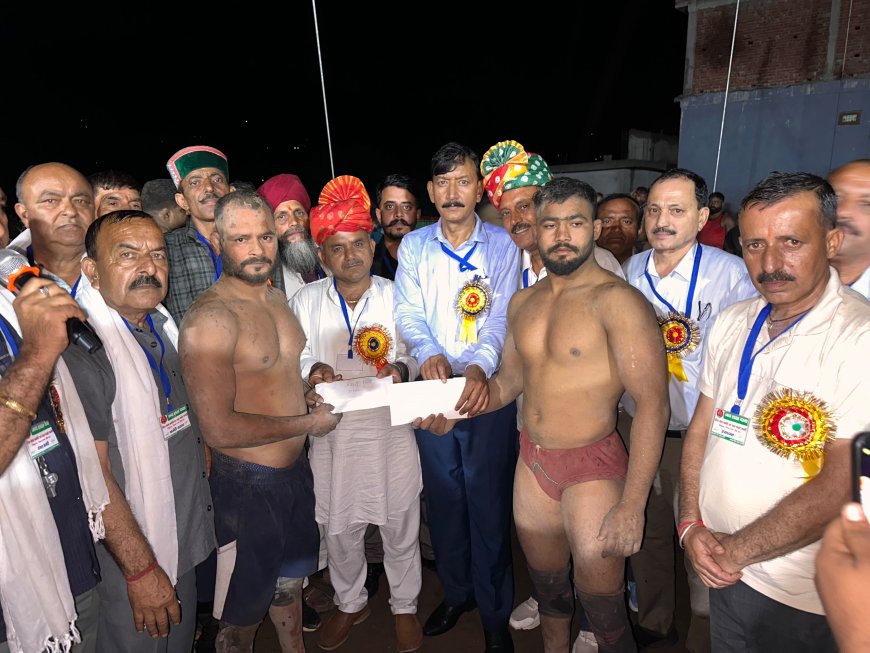 सिहुंता छिंज मेले में विधानसभा अध्यक्ष कुलदीप सिंह पठानिया ने की शिरकत