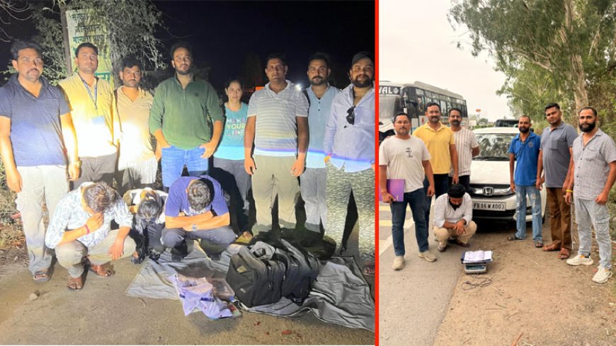 नूरपुर में 290.24 ग्राम चिट्टे सहित चार लोग गिरफ्तार