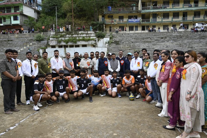 28वीं सीनियर/ वैटरन नेशनल टेनिस बॉलीवॉल प्रतियोगिता नेरवा में शुरू