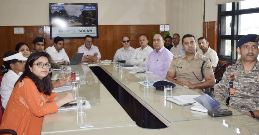 ज़िला सोलन के विभिन्न स्थनों पर 15 जून को आपदा से निपटने के लिए होगी मॉक ड्रिल