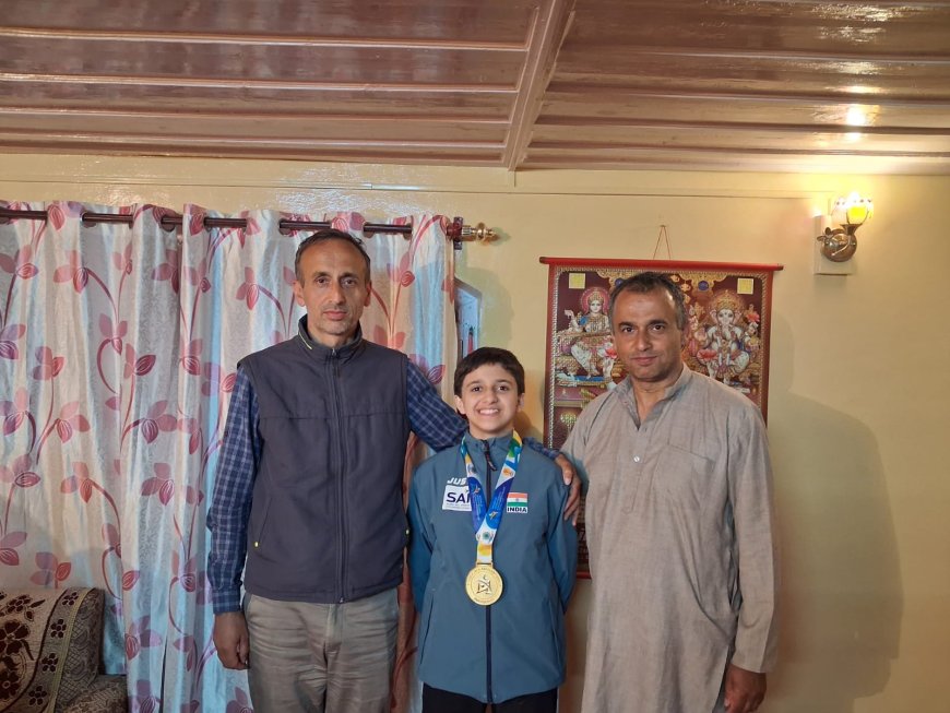 सतलाई की बेटी अल्का ने विश्व स्तरीय योगासन प्रतियोगिता में जीता गोल्ड मैंडल