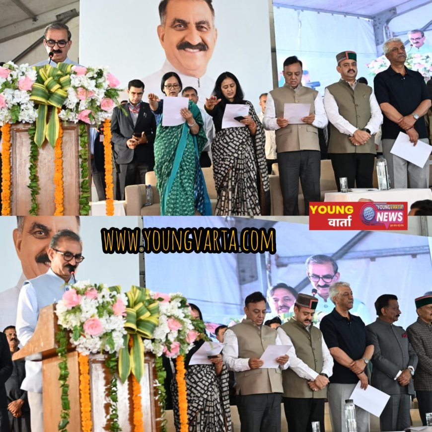 मुख्यमंत्री ने पंचायत प्रतिनिधियों से चिट्टे के विरुद्ध अभियान में सक्रिय भागीदारी का आह्वान किया