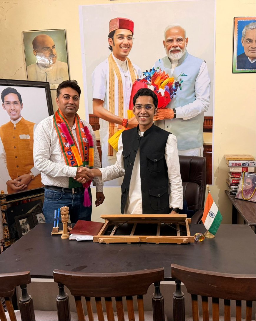 कांग्रेस के वरिष्ठ नेता संदीप शर्मा भाजपा में शामिल