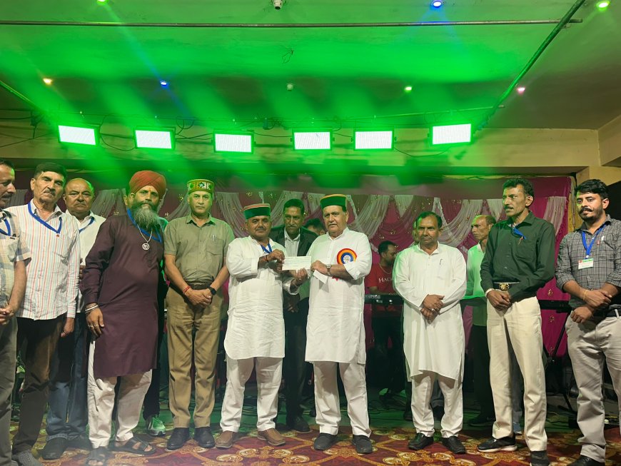 सिहुंता छिंज मेला कमेटी द्वारा आयोजित स्टार नाइट में विधानसभा अध्यक्ष कुलदीप सिंह पठानिया ने की शिरकत