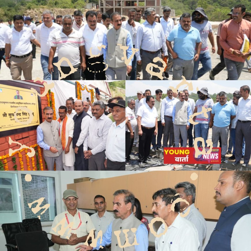 मुख्यमंत्री ने जोल सप्पड़ में 35 करोड़ रुपए से बनने वाले क्रिटिकल केयर ब्लॉक का शिलान्यास किया