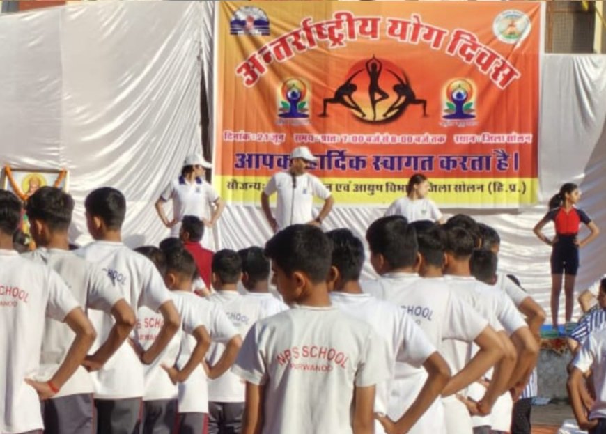 शरीर व मन को स्वस्थ रखने के लिए योग आवश्यक - विनोद सुल्तानपुरी