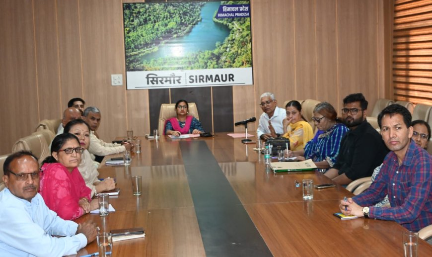 सिरमौर जिला में 28 जून को 61181 बच्चों को पिलाई जाएगी पोलियो खुराक-उपायुक्त