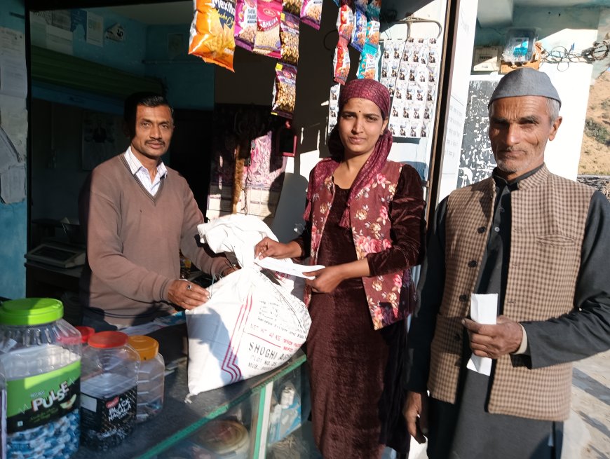 सरकारी डिपो में मिलने वाले मुफ्त राश्न की उच्च स्तरीय जांच करवाने  की लोगों ने की मांग