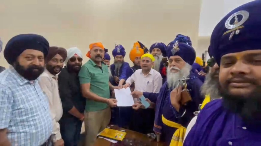 उत्तराखंड प्रशासन व निहंग सिंहों के बीच वार्ता सफल, निहंग सिंह अब 2 दिन रुकेंगे पांवटा साहिब