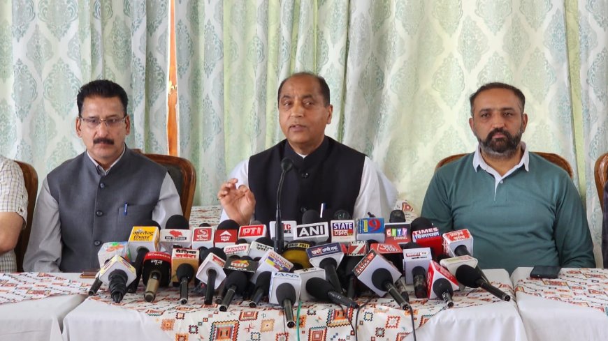 जनादेश से घबराई सुक्खू सरकार, अध्यक्ष-उपाध्यक्ष के चुनाव टालकर कर रही हॉर्स ट्रेडिंग की कोशिश : जयराम ठाकुर