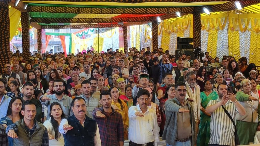 उपायुक्त ने नशे के खिलाफ लोगों को दिलवाई शपथ , दो दिवसीय समर फेस्टिवल नारकंडा का भव्य आगाज