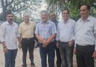 नाहन में कई स्थानों पर पेयजल समस्या से जूझ रहे लोग, पार्षद की अगुवाई में विभागीय अधिकारियों से की मुलाकात