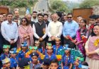 एक पेड़ मां के नाम' अभियान के तहत राज्यपाल और लोक निर्माण मंत्री ने किया पौधरोपण