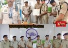 उत्कृष्ट सेवाओं के लिए हिमाचल पुलिस के  चार  जवान सम्मानित , डीजीपी डिस्क अवॉर्ड से नवाजे गए