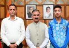 हमीरपुर के समर्थ अत्री का एशियन शॉर्ट ट्रैक आइस स्केटिंग ट्रॉफी-2026 के लिए चयन