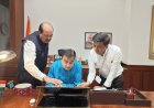 हिमाचल के सड़क नेटवर्क को नई गति देने के लिए केंद्र सरकार प्रतिबद्ध, राष्ट्रीय राजमार्गों पर हुई विस्तृत चर्चा : हर्ष महाजन