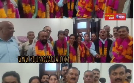 प्रदेश कांग्रेस अध्यक्ष के हल्के की बीडीसी संगड़ाह पर भाजपा का कब्जा, अनिला अध्यक्ष तो दिनेश बने उपाध्यक्ष