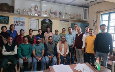 राजकीय वरिष्ठ माध्यमिक विद्यालय कोटी में नई एसएमसी का गठन, रमेश शर्मा बने अध्यक्ष और सुरेश उपाध्यक्ष