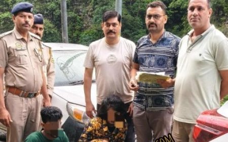 गिरीपुल में पुलिस की बड़ी कार्रवाई: कार से 38.95 ग्राम चिट्टा बरामद, दो आरोपी गिरफ्तार