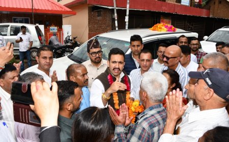 शीध्र आरम्भ होगा सोलन-सुबाथू मार्ग के सुधारिकरण का कार्य-विक्रमादित्य सिंह