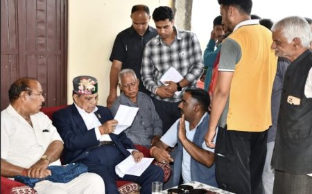 बशील में बनेगा बहुउद्देशीय पंचायत भवन, भूमि चयनित- डॉ. शांडिल