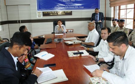 फॉरेंसिक निदेशालय जुन्गा में दो दिवसीय फिंगर प्रिंट विज्ञान पर कार्यशाला आरंभ