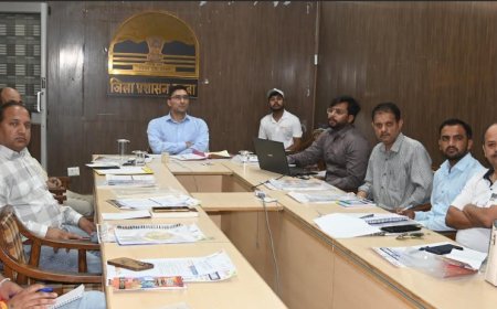 माय भारत पोर्टल पर युवाओं के अधिकतम पंजीकरण के लिए समन्वित प्रयास करें सभी विभाग-उपायुक्त मुकेश रेपसवाल