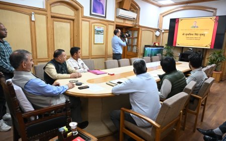 मुख्यमंत्री ने सुजानपुर के अंसला में नवनिर्मित 33/11 के.वी. विद्युत उपकेंद्र का शुभारंभ किया