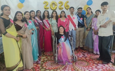 आस्था इंस्टीट्यूट ऑफ स्पेशल एजुकेशन, नाहन में D.Ed. SE (IDD) के छात्रों के लिए विदाई समारोह का आयोजन