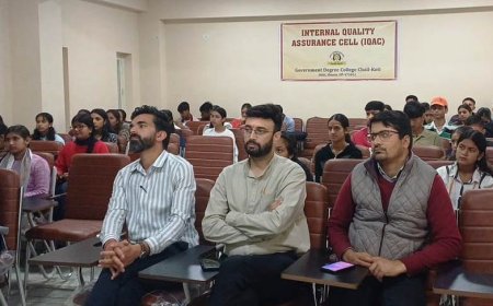 नए विद्यार्थियों के लिए चायल कोटी काॅलेज में इंडक्शन कार्यक्रम आयोजित