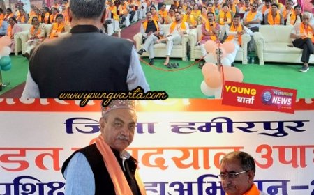 राष्ट्र प्रथम' की भावना ही भाजपा कार्यकर्ता की सबसे बड़ी पहचान : संजय टंडन