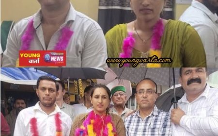 भाजपा छोड़ कांग्रेस में शामिल हुईं प्रियंका शर्मा बनीं तिलोरधार बीडीसीअध्यक्ष